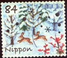 20G2651007冬季的问候邮票 邮戳位置不同 随机发货