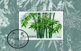 念椿萱 邮票1993年1993- 7M竹子小型张1全盖销小型张