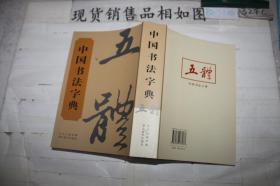 中国经典书画丛书：中国书法字典