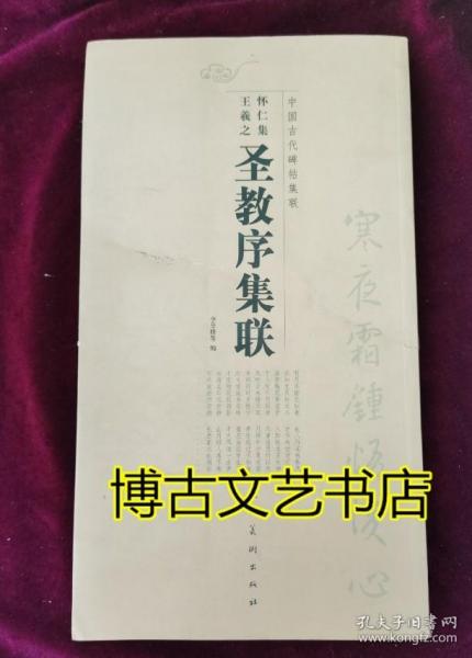 中国古代碑帖集联：怀仁集王羲之圣教序集联