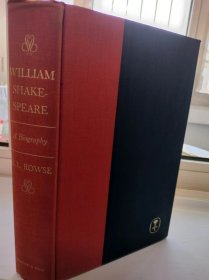 William Shakespeare   A Biography.