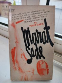 Marat/Sade:A Play 《马拉/萨德》Peter Weiss彼得·魏斯 戏剧代表作【英文原版】