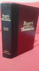 Roget\'s International Thesaurus（Fourth Edition）【罗热国际词库，英文原版，精装本】