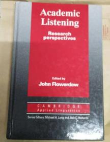 Academic Listening: Research Perspectives (Cambridge Applied Linguistics)   精装