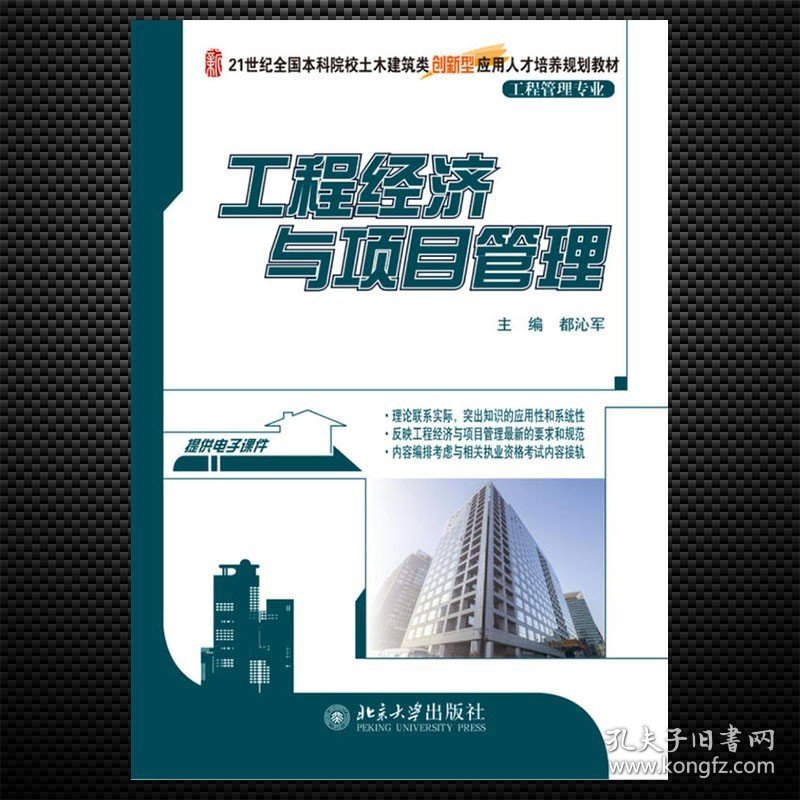 【正版二手】工程经济与项目管理  都沁军  北京大学出版社  9787301254721