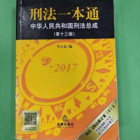 刑法一本通：中华人民共和国刑法总成（第十三版）