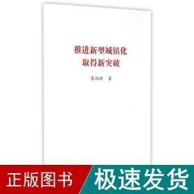 推进新型城镇化取得新突破 政治理论 陈祖新 新华正版