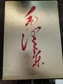 毛泽东（8开精装画册）（金色函套 绒面画册）