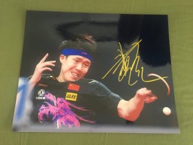 王楚钦 大头 Wang Chuqin 亲笔签名照片  乒乓球运动员 10寸 2023C