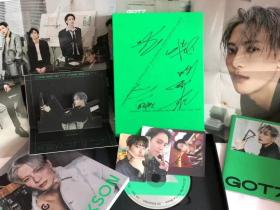 GOT7 签名 回归新专辑《GOT7》CD+小卡 韩版收藏