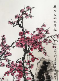 康金城（甘肃武山县人。中国美术家协会会员、甘肃省美协副主席）花卉