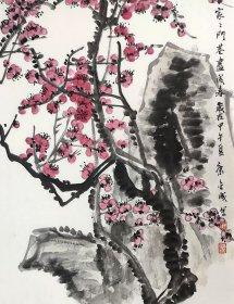 康金城（甘肃武山县人。中国美术家协会会员、甘肃省美协副主席）花卉