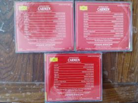 DGCD 比才歌剧 卡门全剧 玛莉莲霍恩（3CD）CD圣经上榜天碟