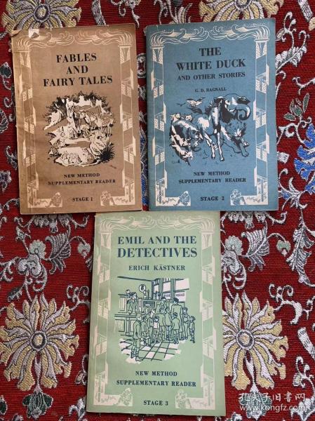 FABLES AND FAIRY TALES THE WHITE DUCK EMIL AND THE DETECTIVES【三册合售 外文如图】