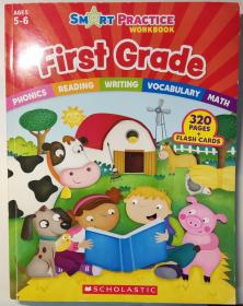 越学越聪明一年级 英文版 Smart Practice Workbook: First Grade