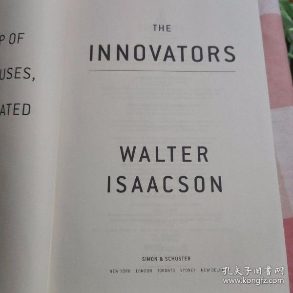 The Innovators：How a Group of Hackers, Geniuses, and Geeks Created the Digital Revolution