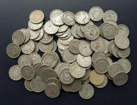 1964年1分2200枚流通硬分币，编号：C76