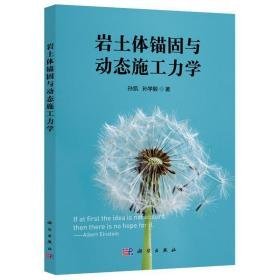 岩土体锚固与动态施工力学 大中专理科科技综合 孙凯,孙学毅 新华正版