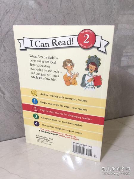 Amelia Bedelia, Bookworm (I Can Read, Level 2)书虫阿米莉亚·贝迪利亚