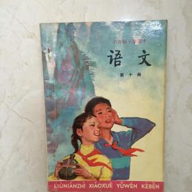 六年制小学课本：语文（第十册，库存新书无笔迹）（91853）