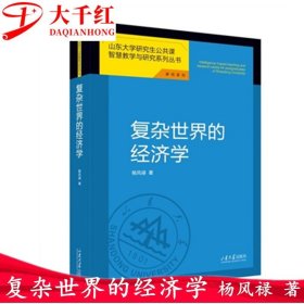 复杂世界的经济学 杨风禄 著 山东大学研究生公共课智慧教学与研究系列丛书