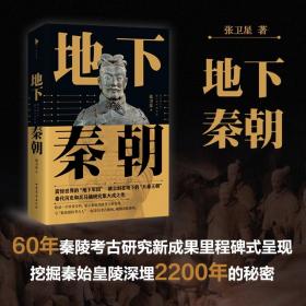 正版 地下秦朝 张卫星著 秦始皇陵考古60周年纪念 历史文化知识读物考古类实体书籍 150余幅高清图片 近50张shou次面世