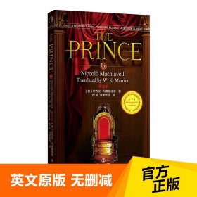 The Prince 君主论 马基雅维里 英文原版 无删减 全英版畅销书 英语阅读书籍 外国文学名著 经典英语文库系列 辽宁人民出版社