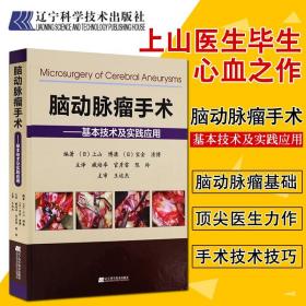 脑动脉瘤手术基本技术及实践应用基本技术及实践应用神经外科手术解剖与临床实用临床医学脑动脉瘤手术技巧辽宁科学技术出版社