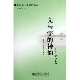 文与字的神韵:文学美/艺术与人文修养读本 中国现当代文学理论 杨桂青//赖配根 新华正版