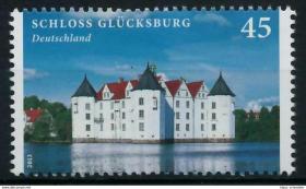 德国邮票 2013 年 格吕克斯堡 城堡 建筑