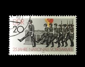2104、德国1981年二战纪念德士兵大票信销上品
