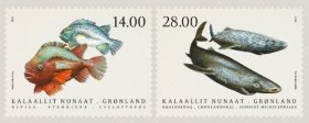 格陵兰邮票：2021 北欧鱼类(四)