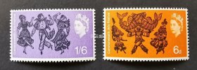 英国  1965英联邦艺术节邮票