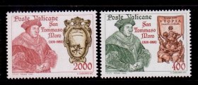 L2梵蒂冈邮票 1985名人