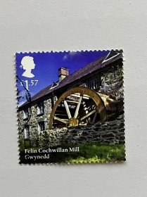 旧票 英国邮票--2017风车和水车 高值