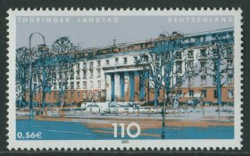 德国邮票 2001年 建筑 1枚全