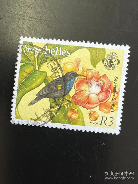 旧票--塞舌尔邮票1993鸟类