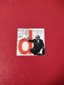 德国邮票2000年 艺术家波德百年纪念 1全 盖销好品