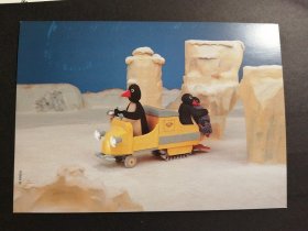 瑞士1999年 邮政运输 企鹅卡通 邮资片