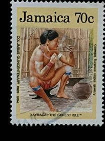 旧票--牙买加邮票