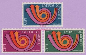 塞浦路斯 欧罗巴邮票 （1973） 3全