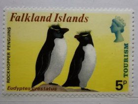弗兰克岛邮票1枚  外国邮票