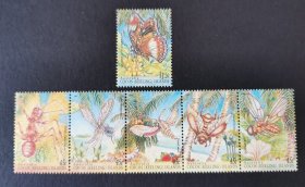 科科斯岛  1995年动物 昆虫邮票