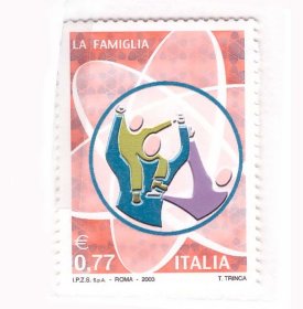 2003 意大利邮票 家庭 外国 全新现货