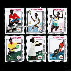 莫桑比克邮票 1992年 巴塞罗那奥运会 6全