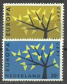 荷兰1962年《欧罗巴》邮票
