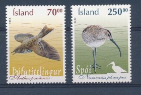 冰岛邮票--2003鸟类2全