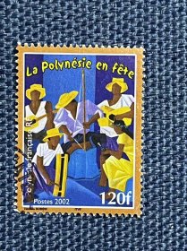 旧票--法属波利尼西亚邮票2002