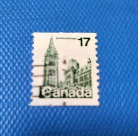 加拿大1979年渥太华国会大厦/建筑/滚筒邮票1全 信销上品