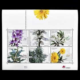 葡属马德拉邮票 2000年 植物花卉 小全张